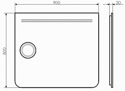 Comforty Зеркало Лондон 90 – фотография-5