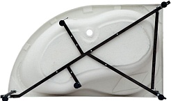 Aquanet Каркас сварной для ванны JAMAICA 160*100 R – фотография-1