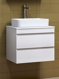 Vigo Тумба с раковиной Urban 600-0-2 белая – фотография-4