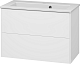 Brevita Тумба с раковиной Toy 70 белая – картинка-13