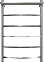 Aringa Полотенцесушитель водяной Бро 80x50 AR03030CH с полкой хром