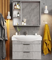 Onika Мебель для ванной Девис 80.13 бетон чикаго
