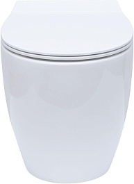 Allen Brau Унитаз приставной Fantasy 4.11007.20 белый глянец – фотография-15