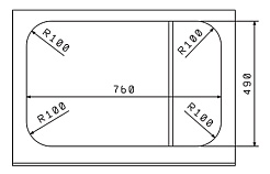 Florentina Мойка гранитная Крит 780 мокко – фотография-3