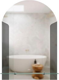 Mixline Зеркало Комфорт Муза 39 с полкой – фотография-2