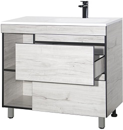 Style Line Тумба под раковину Берлин 90 R Plus соната – фотография-3