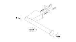Fixsen Держатель туалетной бумаги Trend FX-97810B – фотография-2