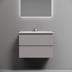 Sancos Тумба с раковиной Snob T 70 doha soft раковина Element CN7007 71 – фотография-3