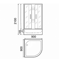 Parly Душевая кабина EC91 – фотография-4
