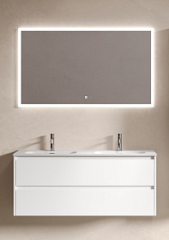 Sancos Мебель для ванной Libra 120-2 белый глянец – фотография-1