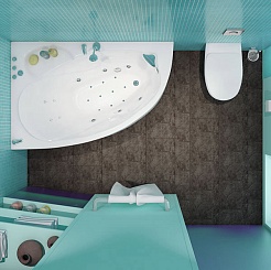 Triton Акриловая ванна Изабель 170 R – фотография-9