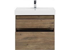 Aquanet Мебель для ванной Nova Lite 75 2 ящика, дуб рустикальный – фотография-10