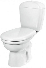 Керамин Унитаз-компакт Верона с жестким сиденьем – фотография-1