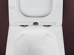 Ceramicanova Подвесной унитаз Metric Rimless CN3007 белый – фотография-5