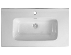 Aquatek Тумба с раковиной Вега 60 подвесная серый туман – фотография-6