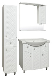 Runo Тумба с раковиной Милано 75 – фотография-5