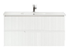 Cezares Тумба с раковиной Duet 120 подвесная CZR-8095-120 bianco lucido