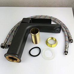 Teymi Смеситель для раковины Lori T10258 графит матовый – фотография-8