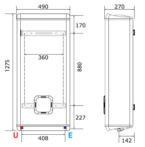 Ariston Водонагреватель накопительный ABS VLS Inox PW 100 – картинка-3