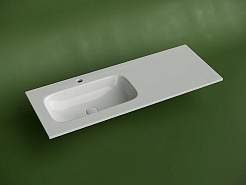 Ceramicanova Мебельная раковина Grace 121 L CN7020 белая – фотография-2