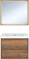 Brevita Мебель для ванной Dallas 90 дуб галифакс