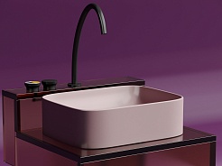 Ceramicanova Мебельная раковина Element 50 CN6052MP розовый матовый – фотография-7