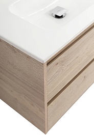 BelBagno Тумба с раковиной Kraft 120 L подвесная Rovere Galifax Bianco – фотография-9