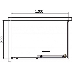 Black&White Душевой уголок S508 – фотография-2