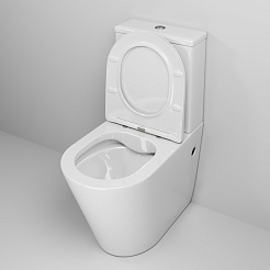 Grossman Унитаз компакт Color GR-4480S белый – фотография-6