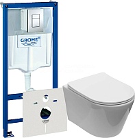 Aquanet Унитаз подвесной Logan Tornado 340298 с инсталляцией Rapid SL 38775001