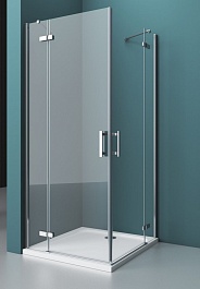 BelBagno Душевой уголок Kraft 120/100 KRAFT-AH-22-120/100-C-Cr-L стекло прозрачное – фотография-1