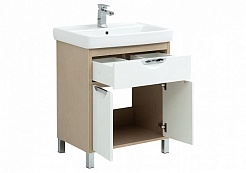 Aquanet Комплект мебели Гретта 70 new, светлый дуб – фотография-12