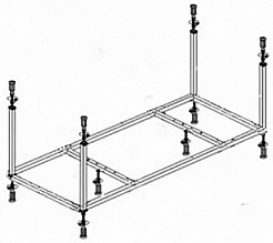 Excellent Каркас для ванны MR-01 без установки – фотография-1