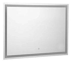 ASB-Woodline Зеркало Марика 100 белое – фотография-1