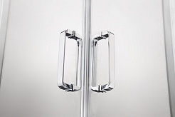 Aquatek Душевой уголок Ария 90x90 AQ ARI RO 09020CH профиль хром стекло прозрачное – фотография-6