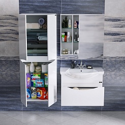 СанТа Мебель для ванной Сатурн 75 подвесная – фотография-3