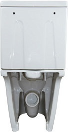 Azario Унитаз-компакт Candy AZ-1503B безободковый с бачком с сиденьем микролифт белый – фотография-9