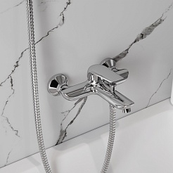 Teymi Смеситель для ванны с душем Hanna T10205 хром – фотография-9