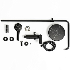 Lemark Душевая система Bronx LM3760BL черная – фотография-3