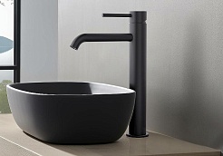 Aquatek Смеситель для раковины Европа AQ1304MB матовый черный – фотография-2