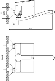 Zollen Смеситель Osterburg OS11611241 – фотография-2