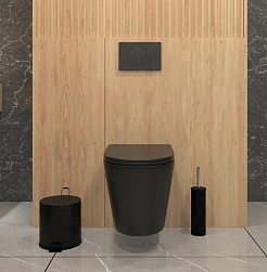 Teymi Унитаз подвесной Solli T40201MB – фотография-8