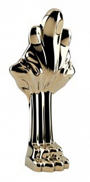 Фэма Ванна из литьевого мрамора Габриэлла, опоры золото – фотография-8