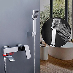 Gappo Смеситель для ванны с душем G07 G3207 хром – фотография-4