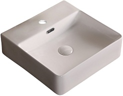 Ceruttispa Раковина накладная 42 CR7602B белая – фотография-1