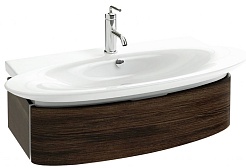 Jacob Delafon Тумба с раковиной Presquile 100-1 палисандр шпон – фотография-1