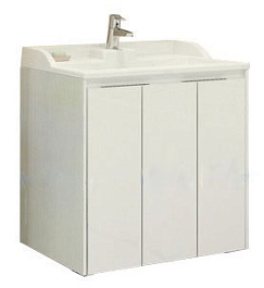 Акватон Тумба с раковиной "Фабиа 65" выбеленное дерево – фотография-1