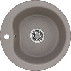 Акватон Кухонная мойка Мида серый шелк – фотография-1