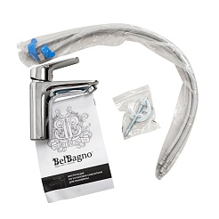 BelBagno Смеситель для раковины Due DUE-LVM-CRM-W0 хром – фотография-3