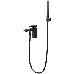 Aquatek Смеситель на борт ванны Вега AQ1044MB матовый черный – фотография-2